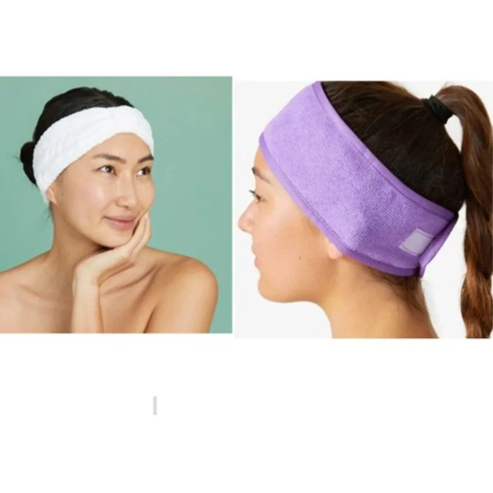 ZOE AYLA & DAILY CONCEPTS (2 Pack)‎ Spa Headbands (BOTH NEW, SEALED IN BOX)!